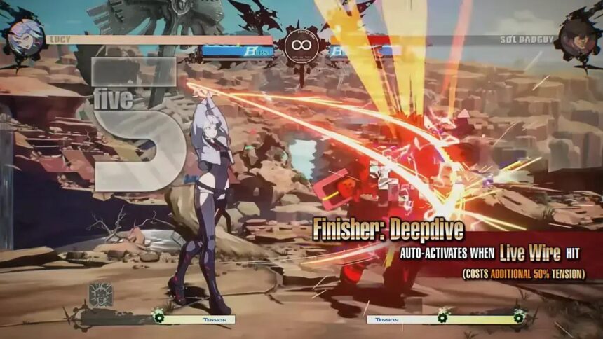 Lucy de Cyberpunk Edgerunners estreia em Guilty Gear -Strive- no Brasil