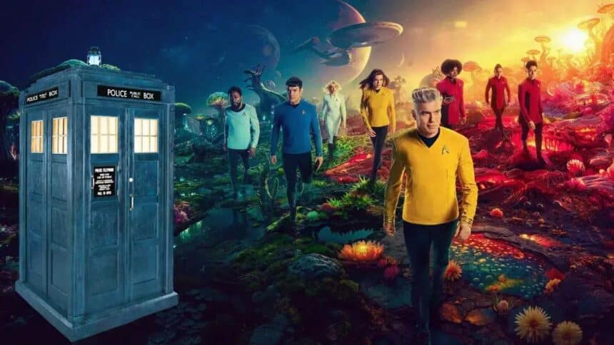 Star Trek e Doctor Who fazem crossover histórico em episódio de Strange New Worlds